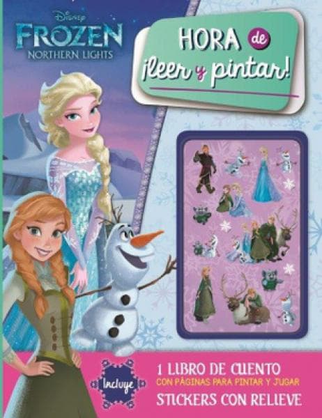 FROZEN - HORA DE LEER Y PINTAR