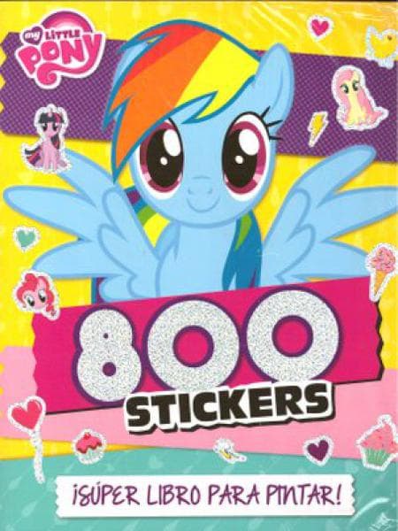 MY LITTLE PONY - 800 STIKERS