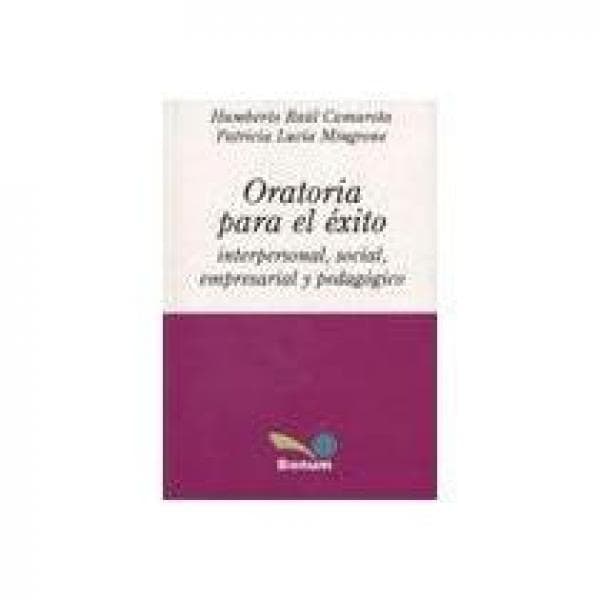 ORATORIA PARA EL EXITO