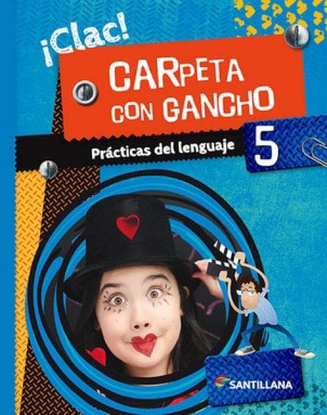 LENGUA 5 (¡CLAC!) CARPETA CON GANCHO