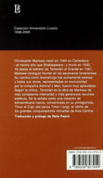 TAMERLAN EL GRANDE I Y II