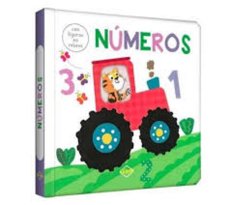 NUMEROS - FIGURAS CON RELIEVE