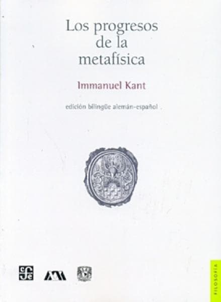 PROGRESOS DE LA METAFISICA