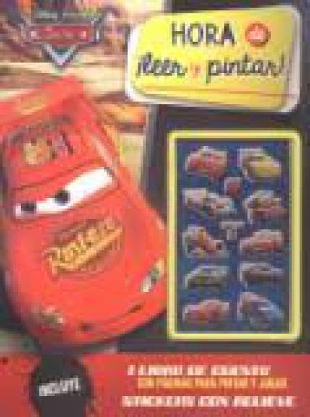 CARS - HORA DE LEER Y PINTAR