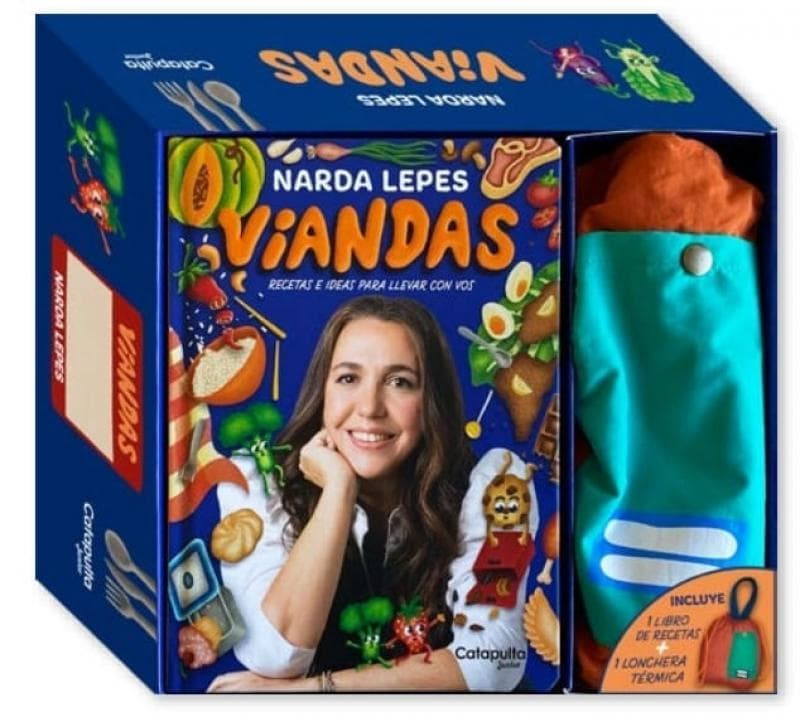 VIANDAS LIBRO + LONCHERA TERMICA